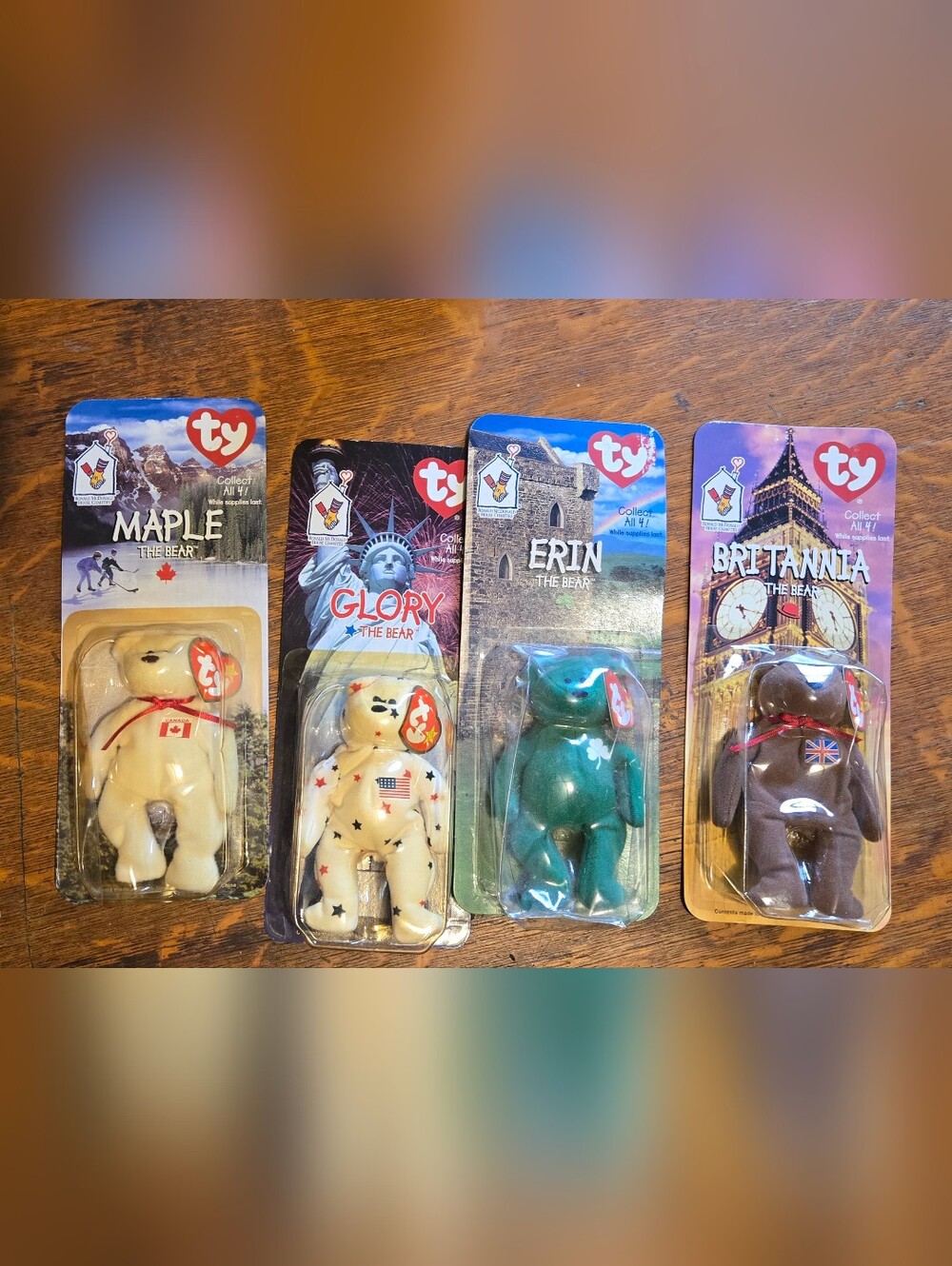 Ty Beanie Bears Set